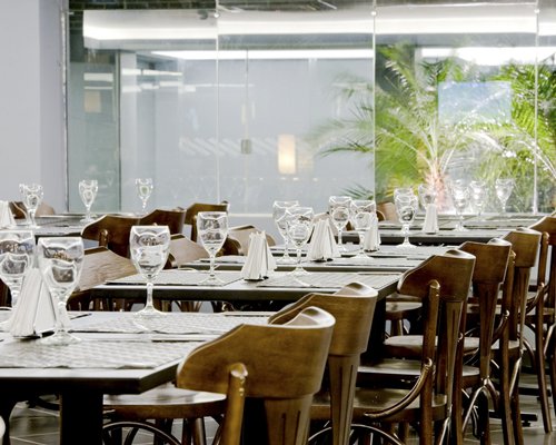A fine dining restaurant.