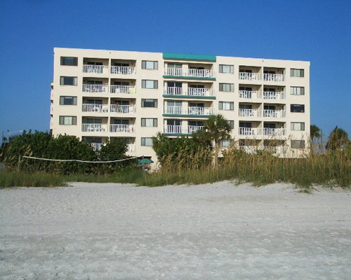 Exterior view of Vacation Internationale At Sand Pebble Resort.