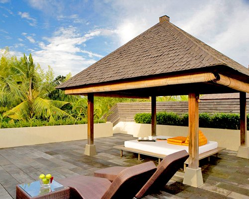 The spa area at the resort.