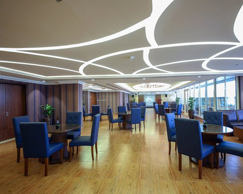 Indoor restaurant at Ivory Grand Hotel Apartments.