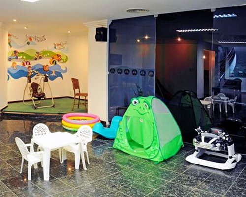 Indoor kids recreation room.