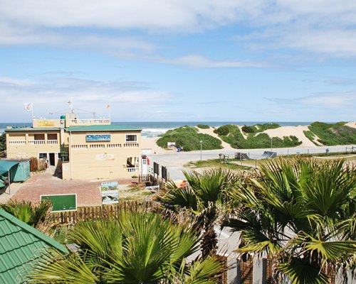 Balcony view of the Shearwater On Sea resort.