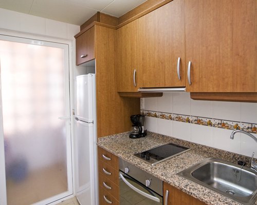 A well equipped kitchen.