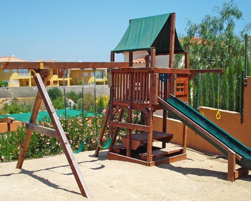An outdoor play area.