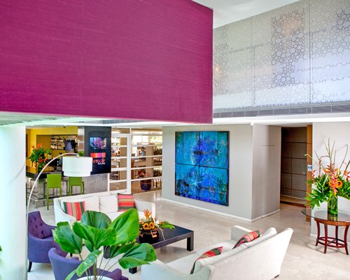 A well furnished indoor lounge area.