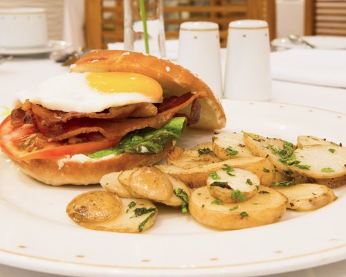 A view of the food item on the table.