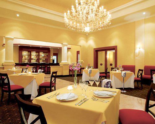 A fine dining restaurant.