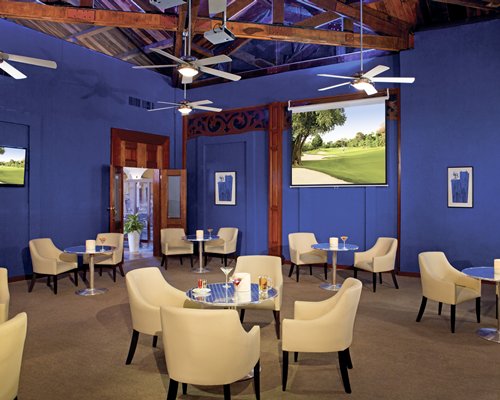 A convenient indoor bar.