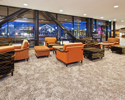A well furnished indoor lounge area.
