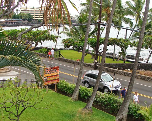 A road alongside the waterfront.