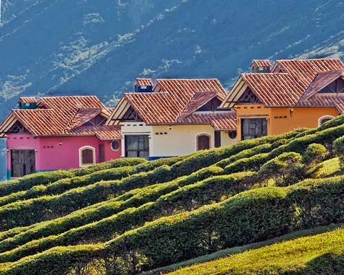 Scenic exterior view of units at Sierra Linda Hotel Club De Montana.