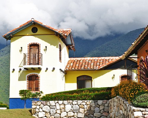 Scenic view of a resort unit.