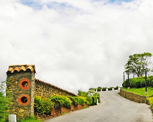 View of the road.