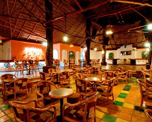 An indoor bar at the Gran Festivall Resort.