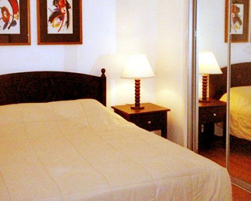 A well furnished bedroom.