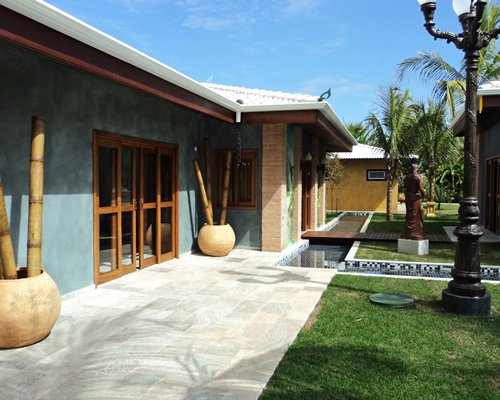 Scenic view of a resort unit.