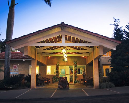 Entrance of Thermas Park Resort and Spa.