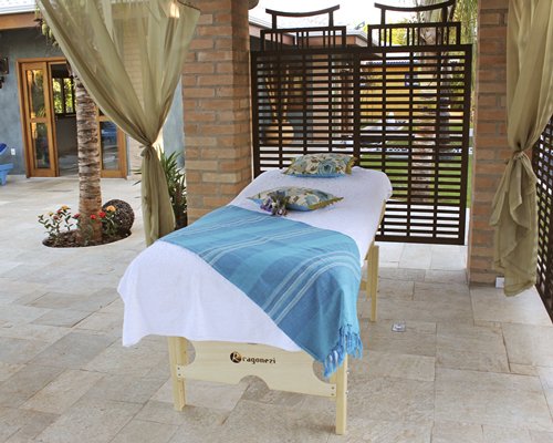 The spa area at the resort.