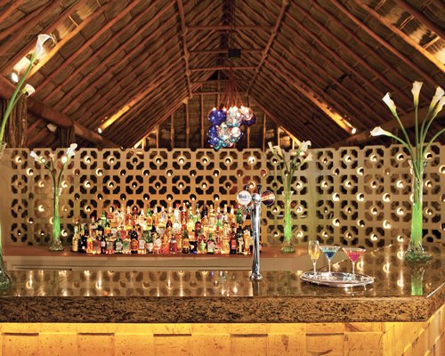 A resort bar.