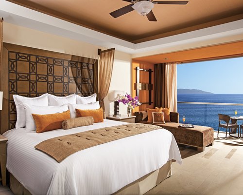 Enjoy the beauty of the Sea from your luxury Bedroom at Dreams Vallarta Bay Resort & Spa
