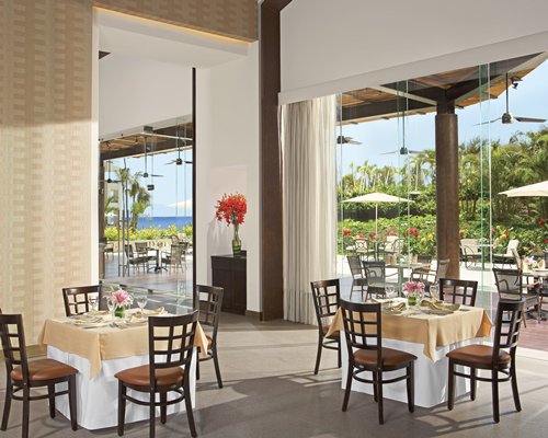 A fine dining restaurant.