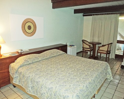 A well furnished bedroom.