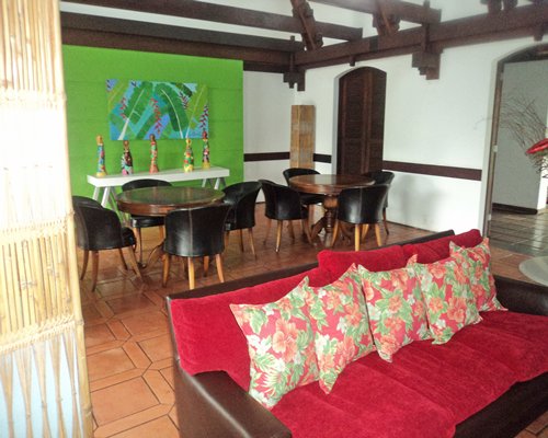A well furnished indoor lounge area.