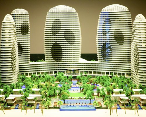 A miniature model of the resort property.