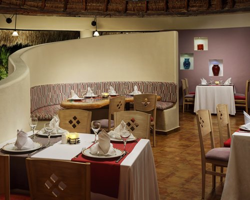 A fine dining restaurant.