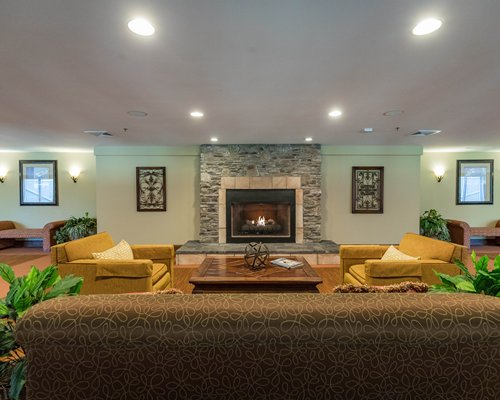 A well furnished indoor lounge area.