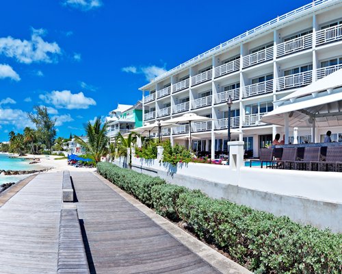 An exterior view of SOCO Hotel.