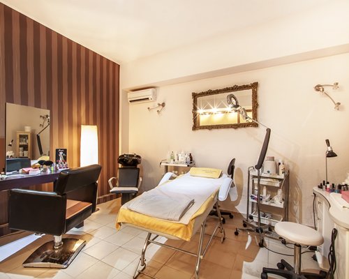 The spa area at the resort.