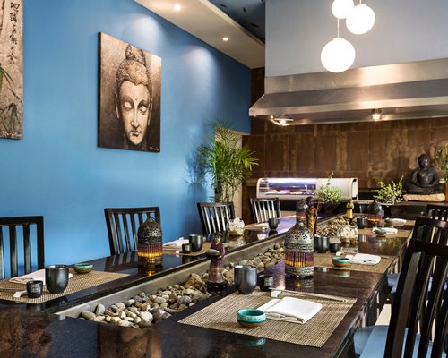 A fine dining restaurant.
