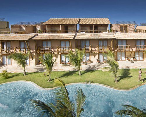 Exterior view of Praia Bonita Resort & Conventions with an outdoor swimming pool.