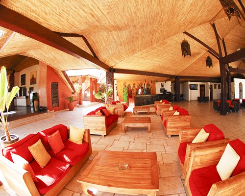 A well furnished indoor lounge area.