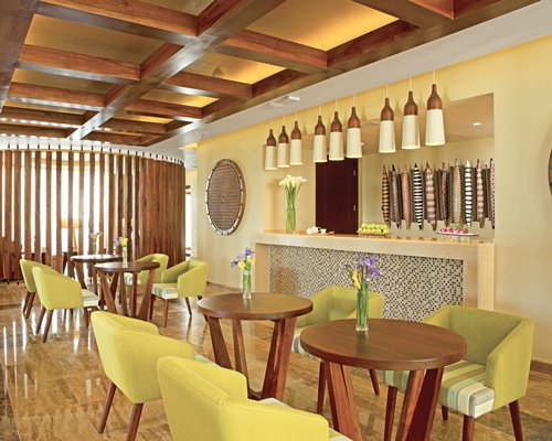 A resort bar.