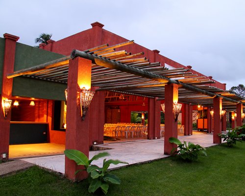 Scenic view of a resort unit.