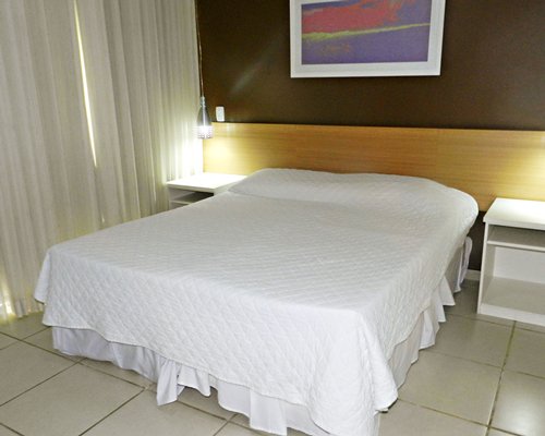 A well furnished bedroom.