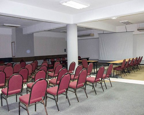 An indoor fine dining restaurant.