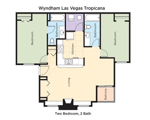 Wyndham Tropicana at Las Vegas - 3 Nights