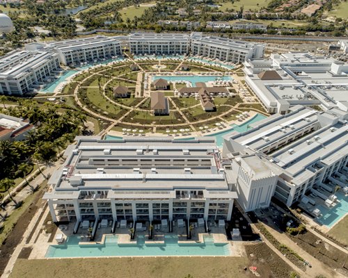 aerial view of Circle at Paradisus Palma Real in Bavaro, Dominican Republic