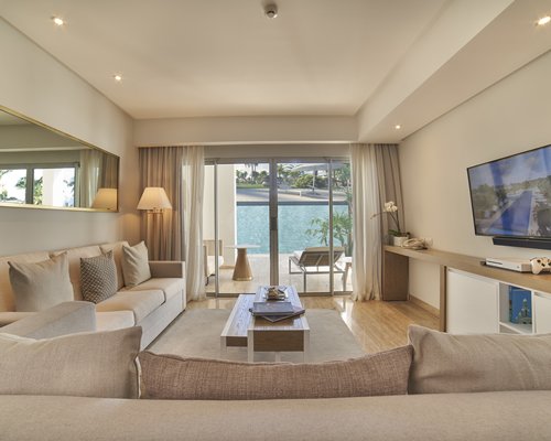 room with pool view, at Paradisus Palma Real in Bavaro, Dominican Republic