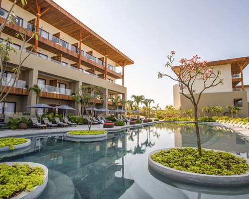 Pool view at Marival Armony Luxury Resort & Suites