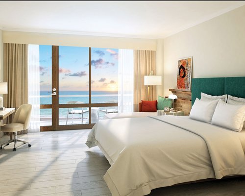 ocean view balcony room at Dreams Curacao Resort, Spa & Casino