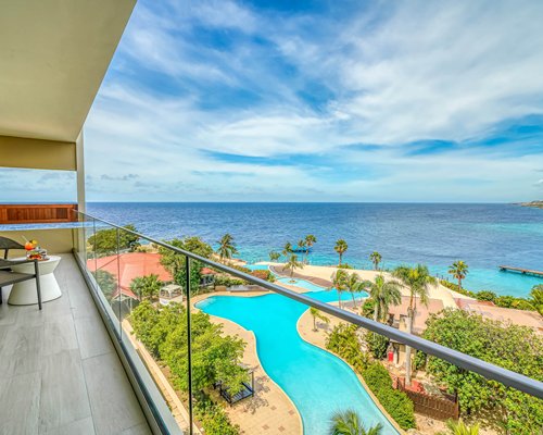 restaurant patio seating at Dreams Curacao Resort, Spa & Casino