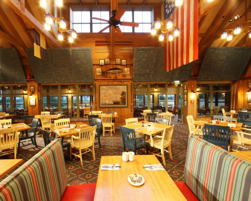 A RESTAURANT AT DISNEY'S VERO BEACH RESORT.