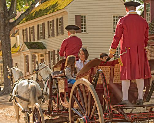 7 NIGHT PACKAGE: Colonial Williamsburg & Washington D.C.
