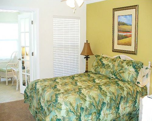 A well furnished bedroom.
