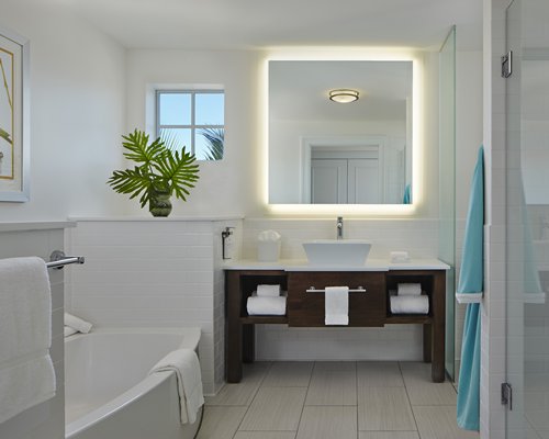 Luxury Bathroom at The Marker Key West Harbor Resort 