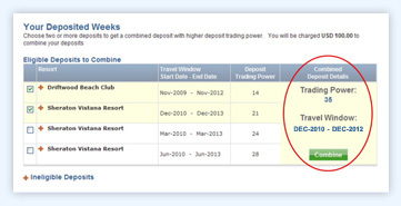 Eligible Deposits to Combine